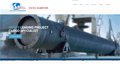 Desktop Screenshot of excelmaritime.net